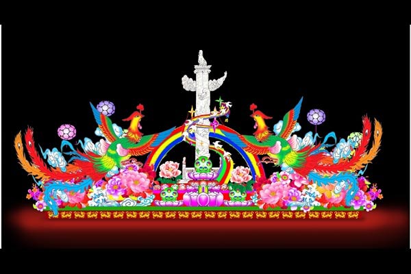 59凤舞九天长12米高5米