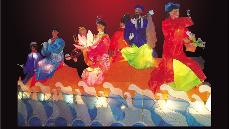 87号电动八仙过海长8米高3.4