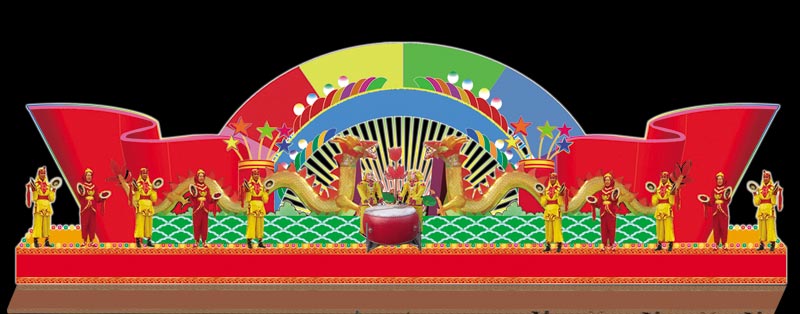 20号锣鼓庆春长15米高6米